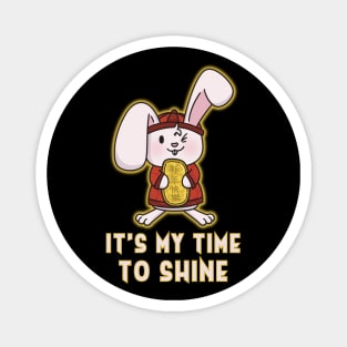 Chinese New Year 2023 - Year of the Rabbit Zodiac 2023 Magnet